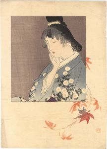 梶田半古「木版口絵」