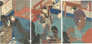 Kunisada I / Eight Views of Fukagawa [辰巳八景ノ内]