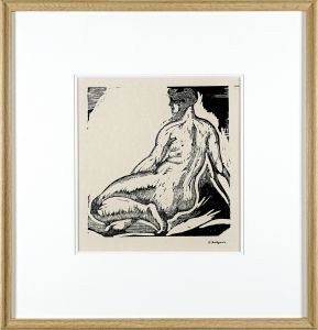 Hasegawa Kiyoshi / Femme nue vue de dos