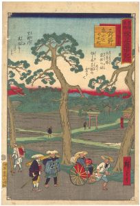 The Travel Journal of the Revised Fifty-three Stations of Famous Places in Tokai / No. 49: Shono