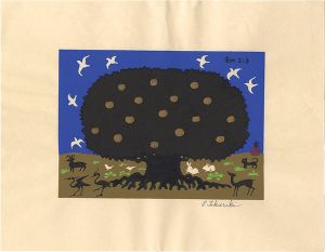 徳力富吉郎「林檎の木」