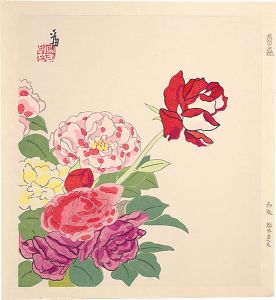 徳力富吉郎「薔薇（仮題）」