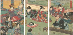 国芳「御奥の弾初」