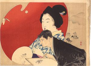 武内桂舟「木版口絵」
