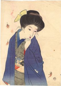 武内桂舟「木版口絵」
