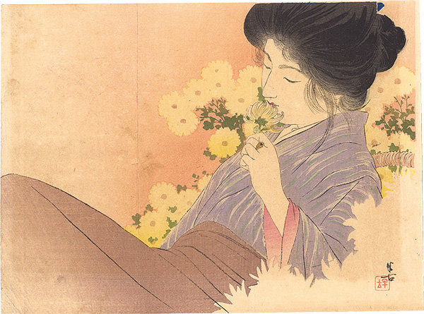 梶田半古「木版口絵」