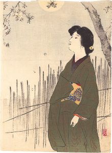 武内桂舟「木版口絵」