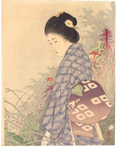 武内桂舟「木版口絵」