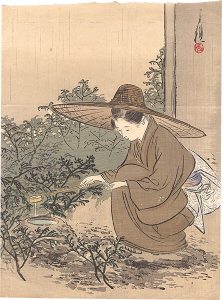 尾形月耕「木版口絵」