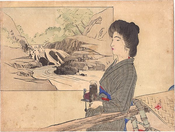 Tsutsui Toshimine “Kuchi-e Print”