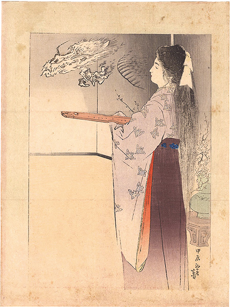 梶田半古「木版口絵」