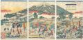 Pilgrims on Mount Iwaki in Tsu......