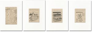 小出楢重「自筆画稿」