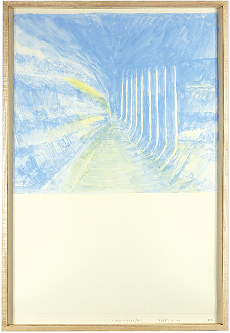 若林奮「Blue drawing #23」