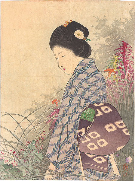 武内桂舟「木版口絵」