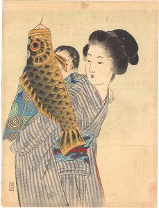 武内桂舟「木版口絵」
