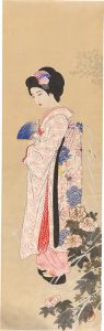 鰭崎英朋「美人画」