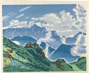 橋本興家「昼（白馬より立山連峰）」