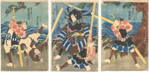 芳幾「ひらかな盛衰記」
