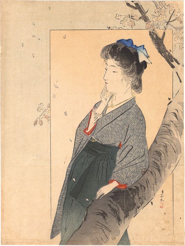 Tsutsui Toshimine “Kuchi-e Print”