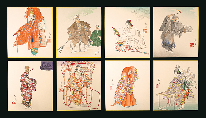 Matsuno Sofu “Twelve Months of Noh”