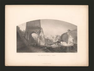 ジョセフ・マロード・ウィリアム・ターナー「THE ARCH OF TITUS, ROME」