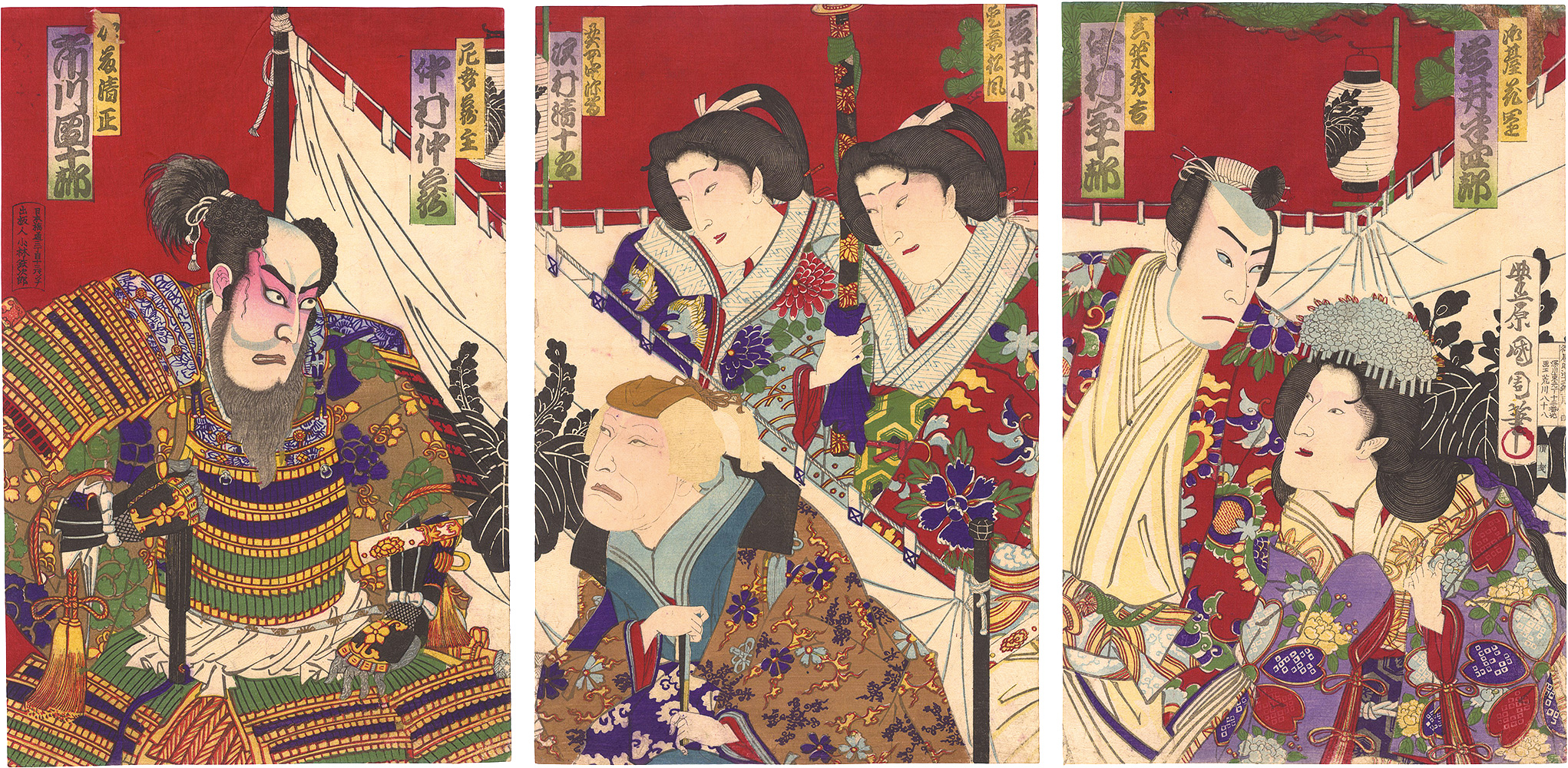 国周「桃山譚」
