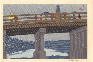 徳力富吉郎「加茂河原」