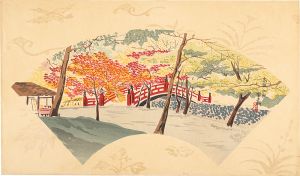 徳力富吉郎「高雄紅楓」