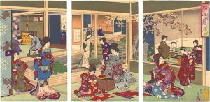 周延「婦女礼式図解」