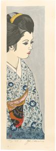 関野凖一郎「舞妓十二ヶ月より　朝顔」