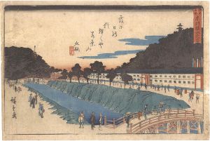 広重初代「江戸名所　赤羽根水天宮」