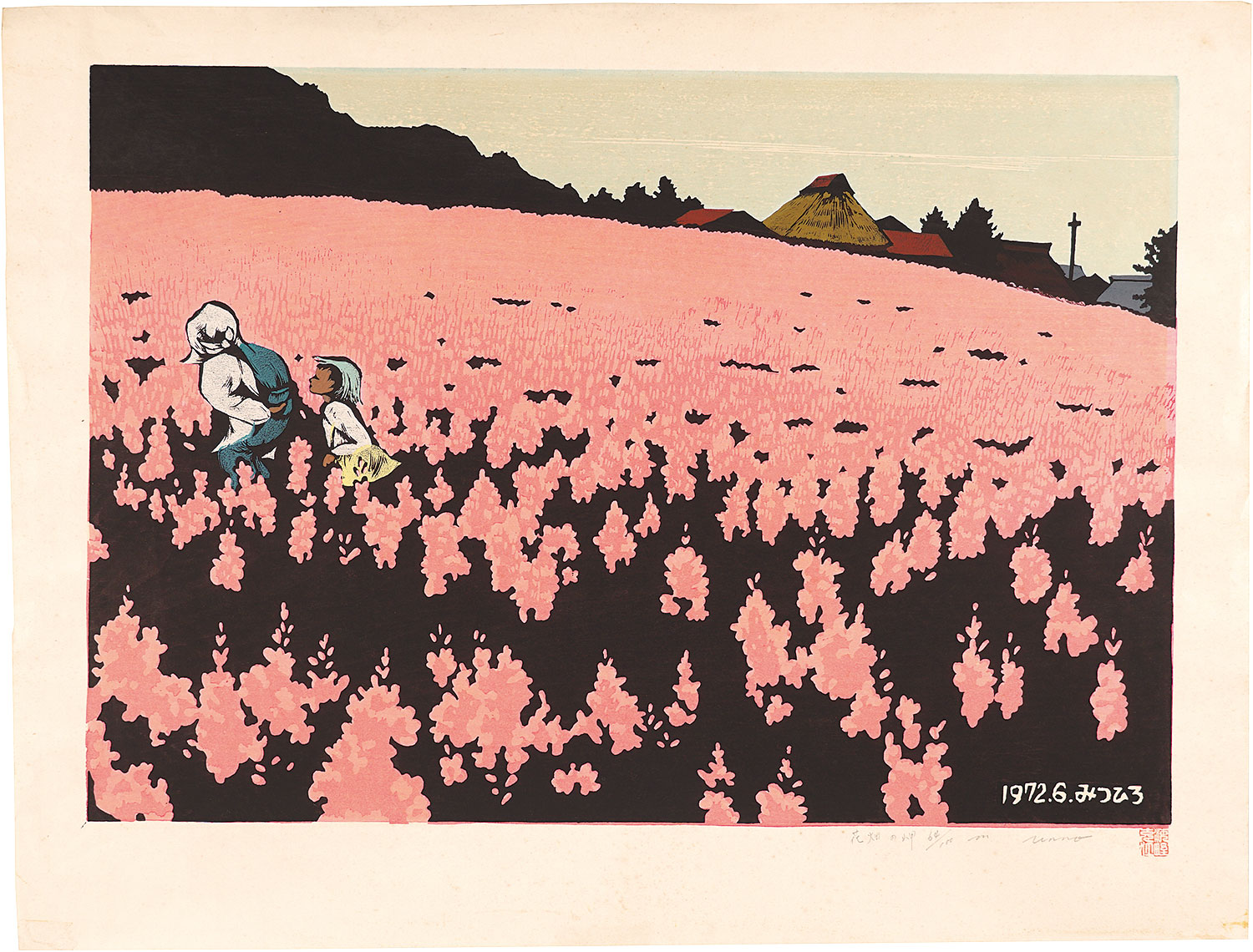 Unno Mitsuhiro “Cape of flower garden”