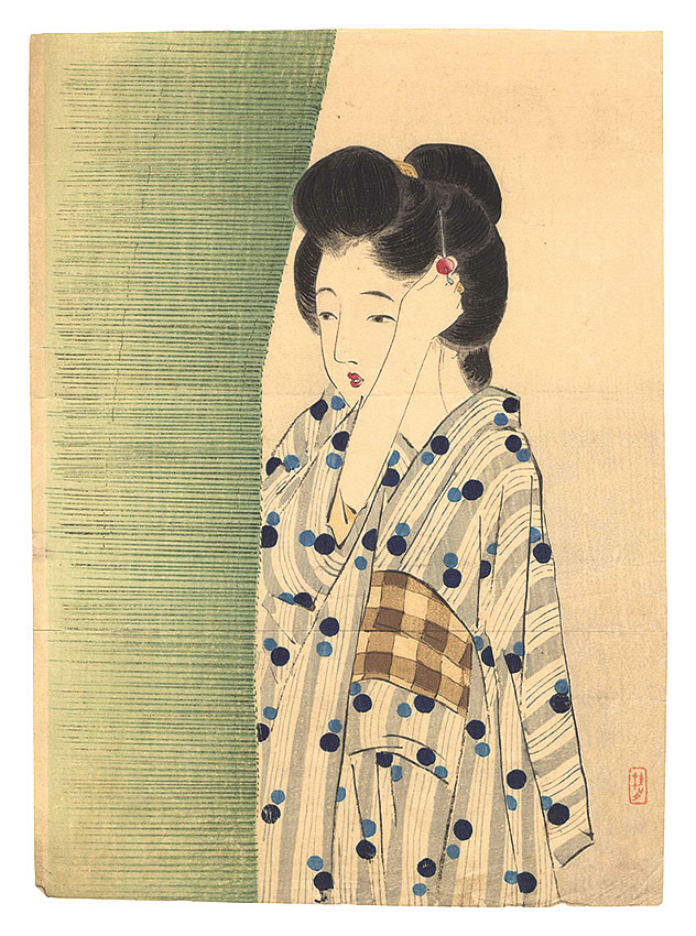 武内桂舟「木版口絵」