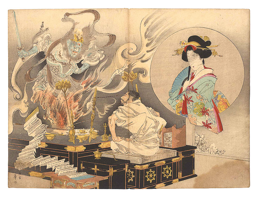 鈴木華邨「木版口絵」