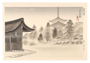 徳力富吉郎「近江八景 三井の晩鐘」