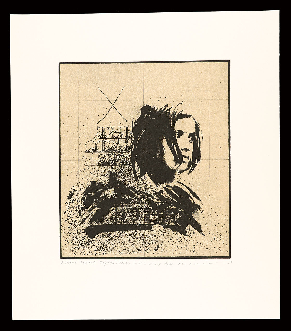 池田良二「アントニ・タピエス氏に捧げる -OTHER SIDE,1979」