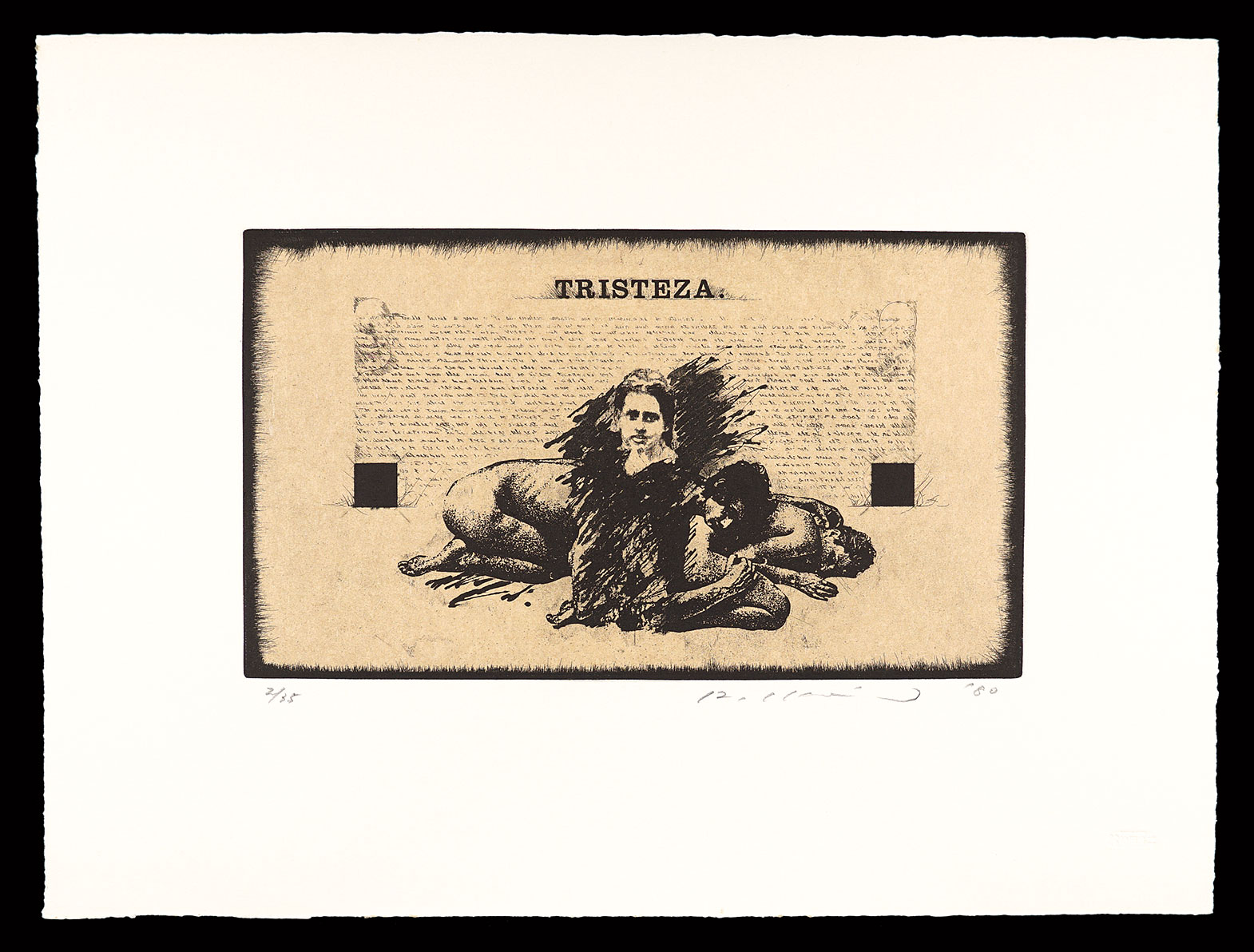 池田良二「TRISTEZA,1980」