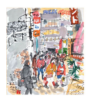 “Gaien-dori Street, Roppongi”