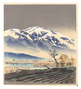 徳力富吉郎「比良山」