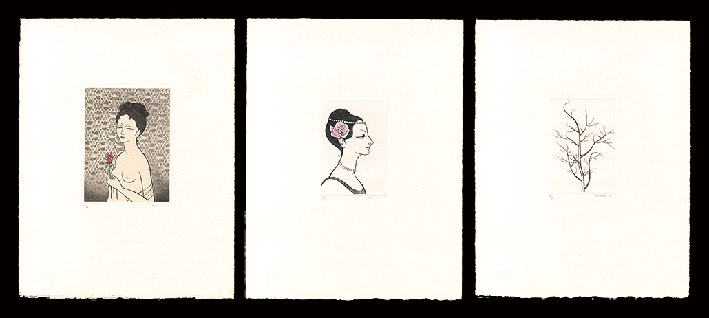 Kobayashi Donge “Small copper prints”