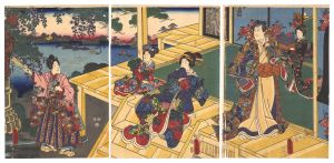 豊国三代「源氏絵」