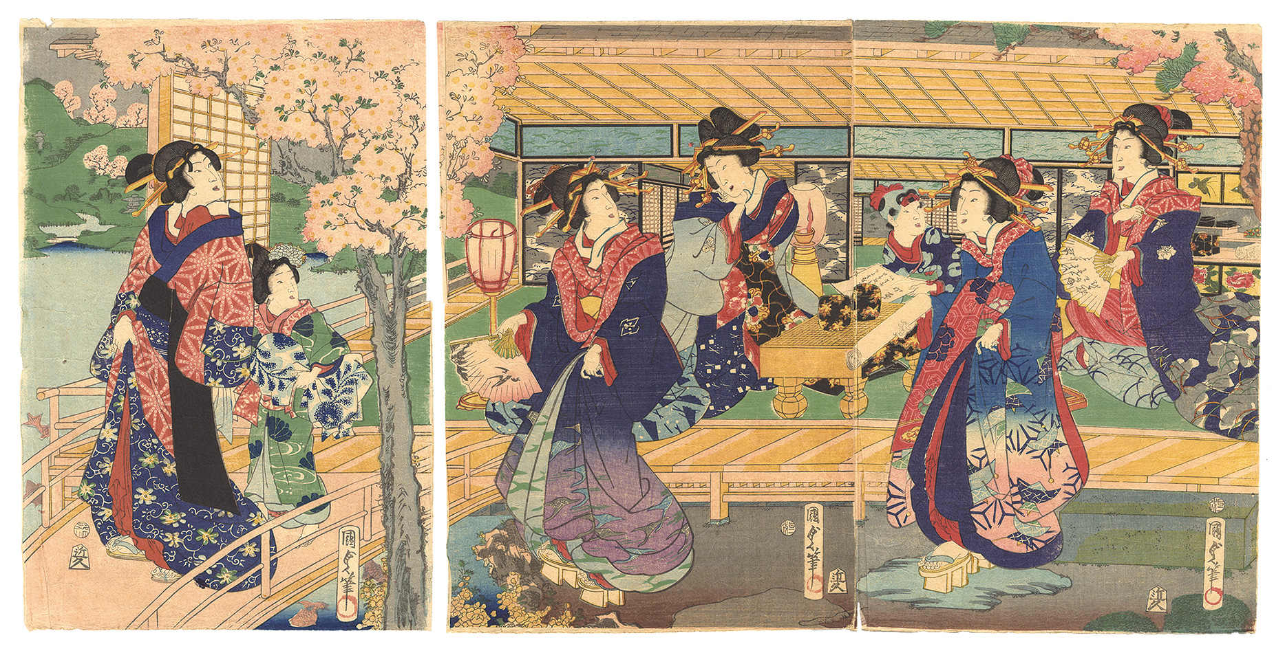 国貞二代「美人画」