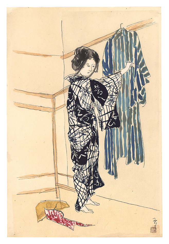 木村荘八「お雪」