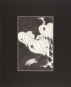 若冲「玄圃瑤華　水葵【復刻版】」