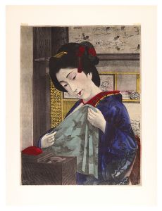 作者不詳「針仕事（仮題）」