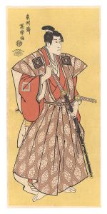 写楽「不破伴作 六代市川団十郎【復刻版】」
