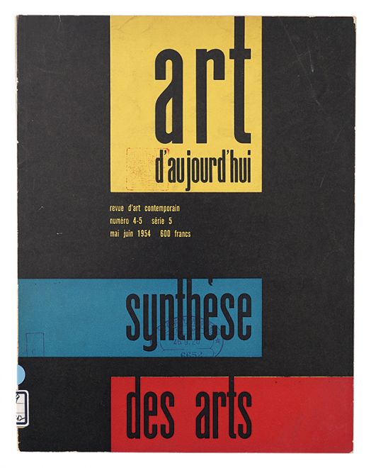 “[仏]Art d'Aujourd'hui / numero 4-5 serie 5” curated by Andre Bloc