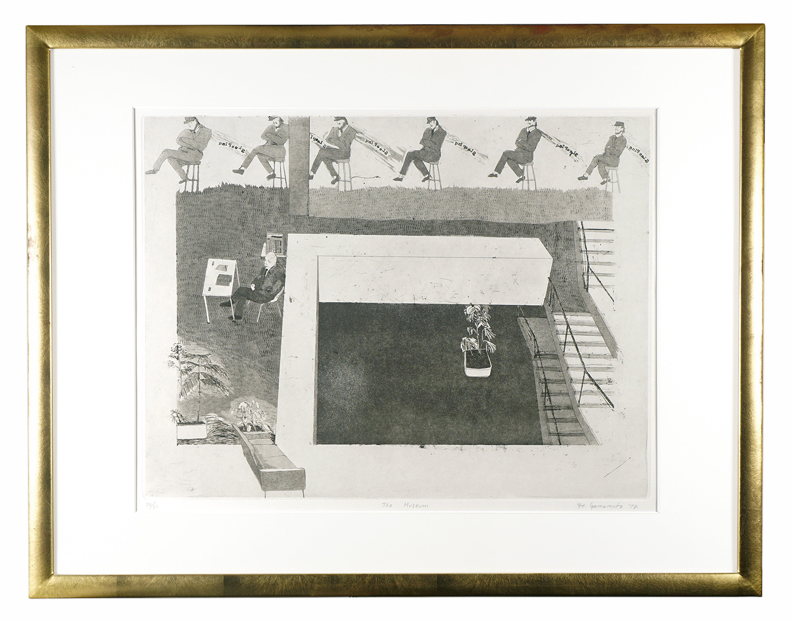 山本容子「The Museum (JOURNEY)」