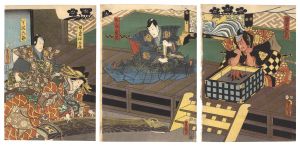 豊国三代「壇浦兜軍記」